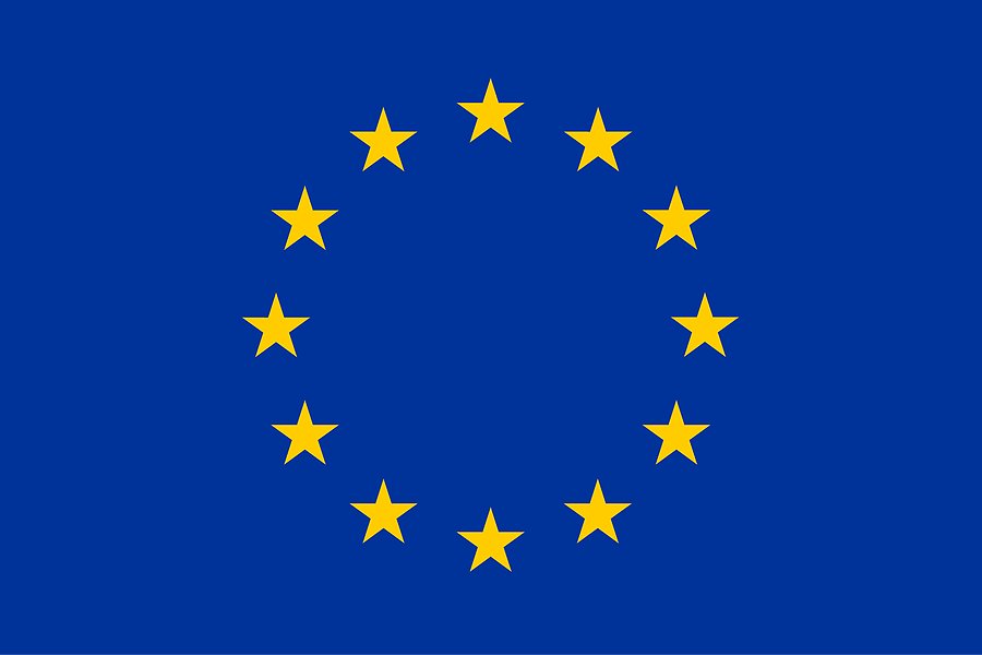 EUs flagga. 