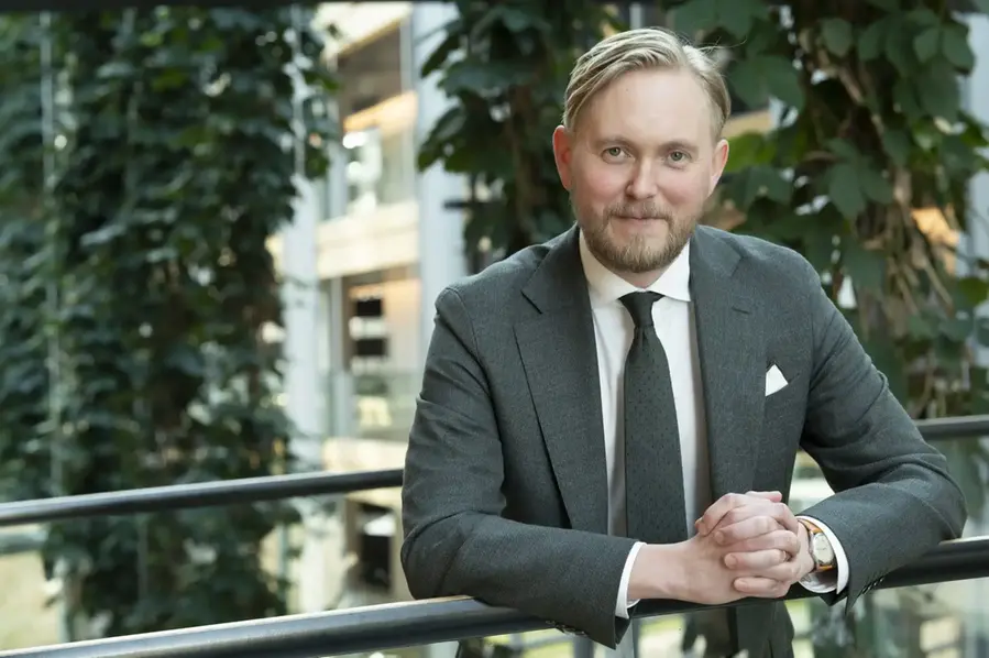 Porträtt på Linus Glanzelius